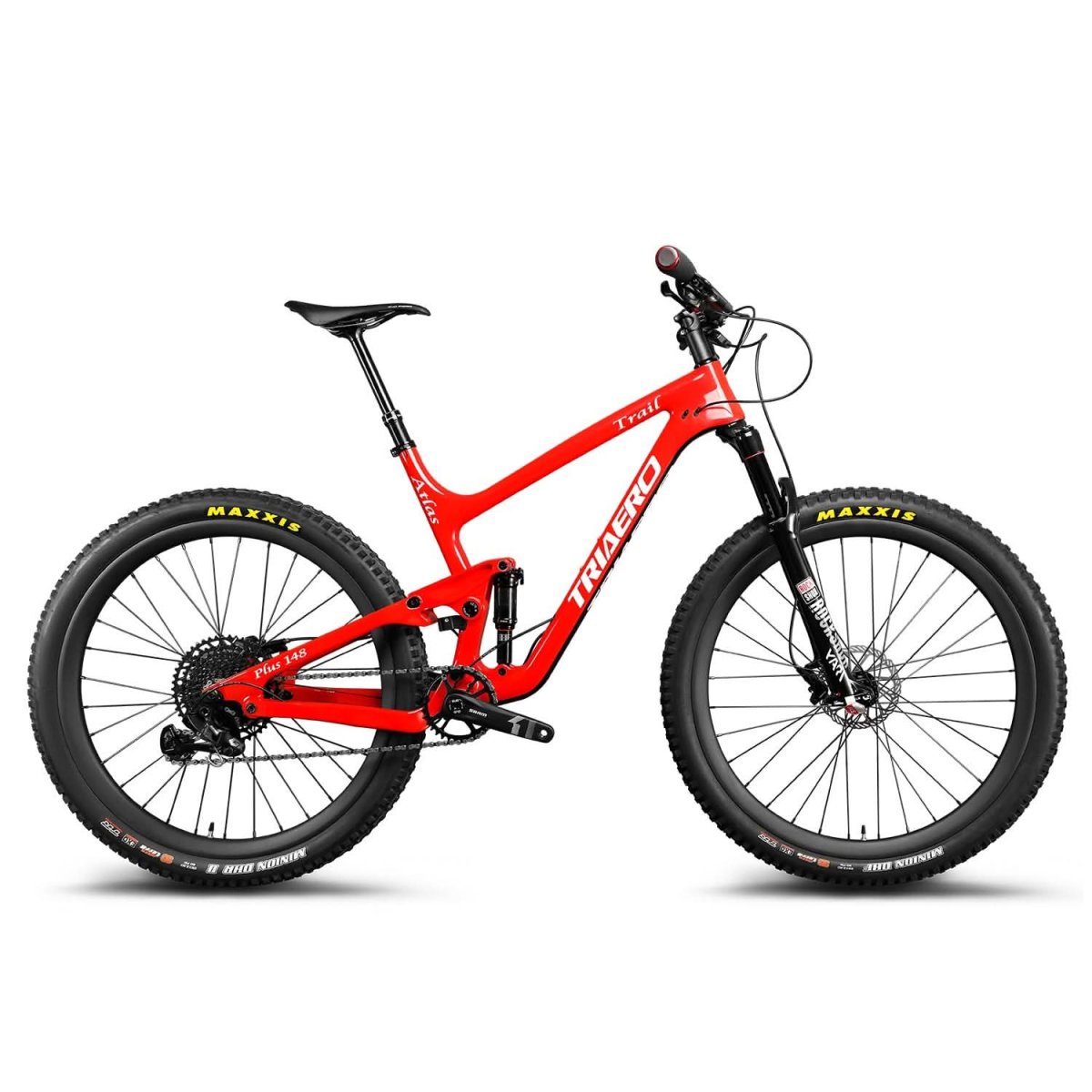 27.5 plus Trail Bike Red P1